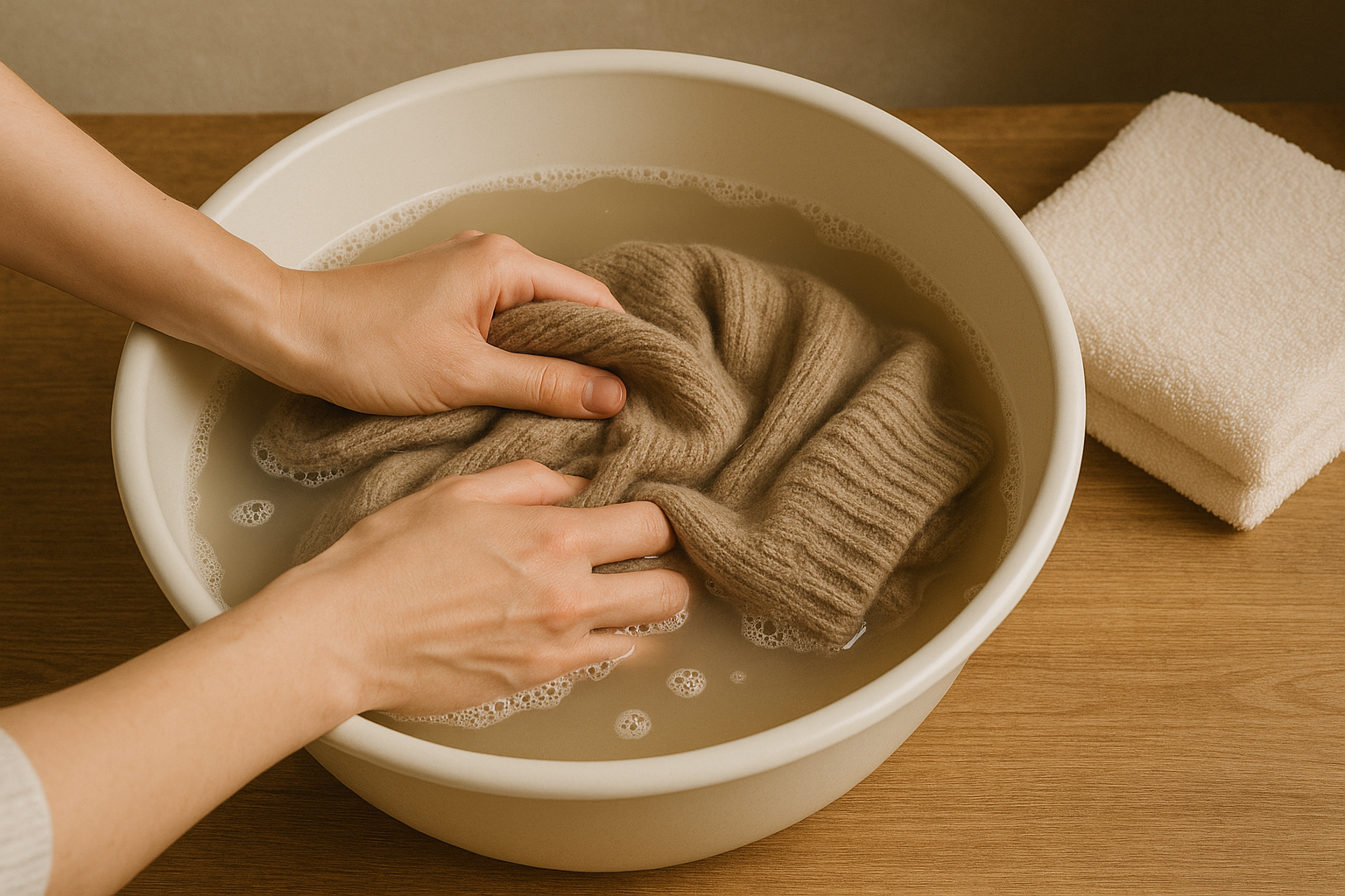 Wol wassen zonder wolwasmiddel: zo doe je dat veilig | Simplewas
