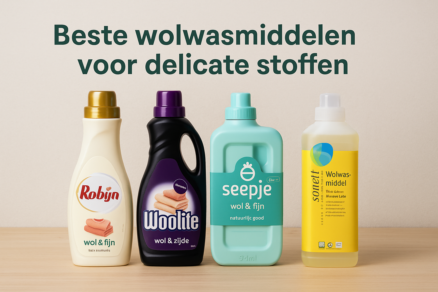 Beste wolwasmiddelen voor delicate stoffen