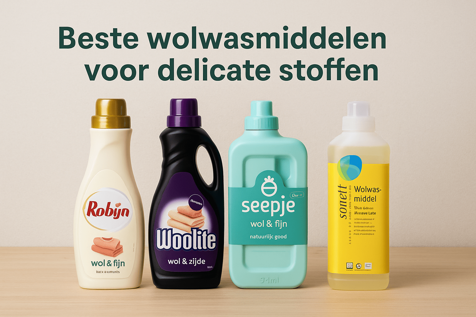 Beste wolwasmiddelen voor delicate stoffen - Simplewas