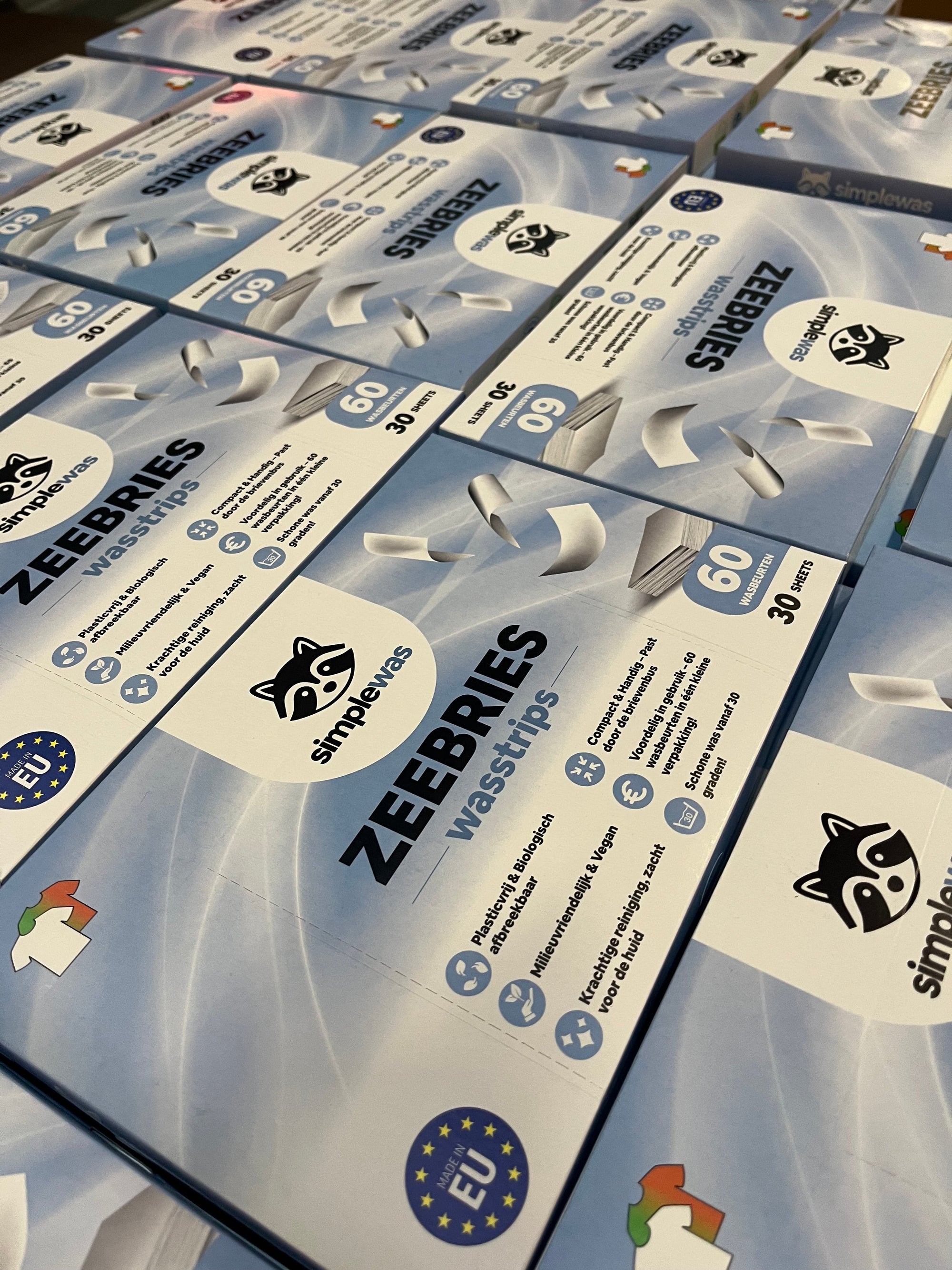 Wasmiddel strips & duurzaam wassen zonder plastic - Simplewas